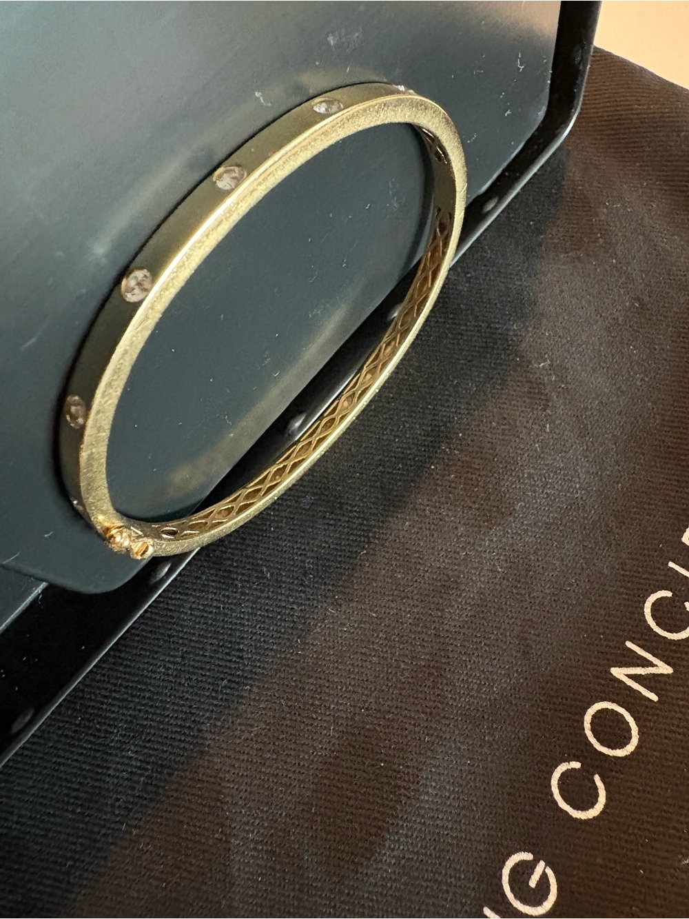 Ring Concierge Diamond Inlay Bangle - Picture 7 of 11